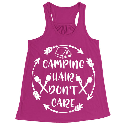 Image of Camphair don't care flowy racerback