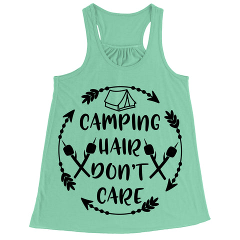 Image of Camphair don't care flowy racerback