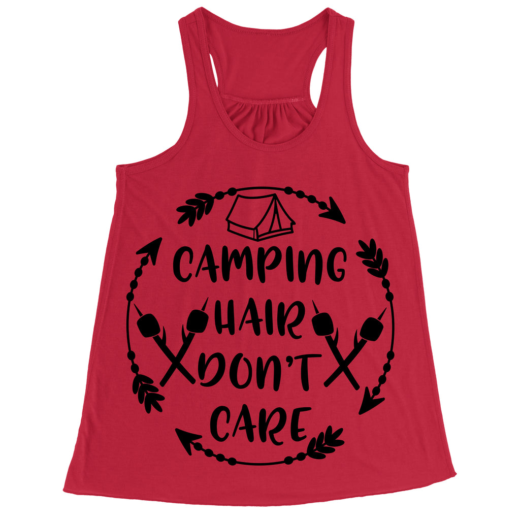 Camphair don't care flowy racerback