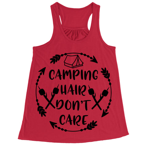 Image of Camphair don't care flowy racerback
