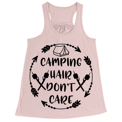 Image of Camphair don't care flowy racerback