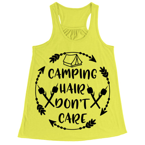 Image of Camphair don't care flowy racerback