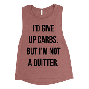 Give up carbs