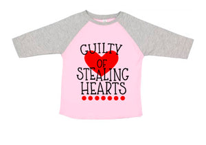 Guilty of stealing hearts pink