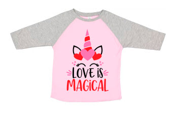 Image of Toddler love is magical shirt